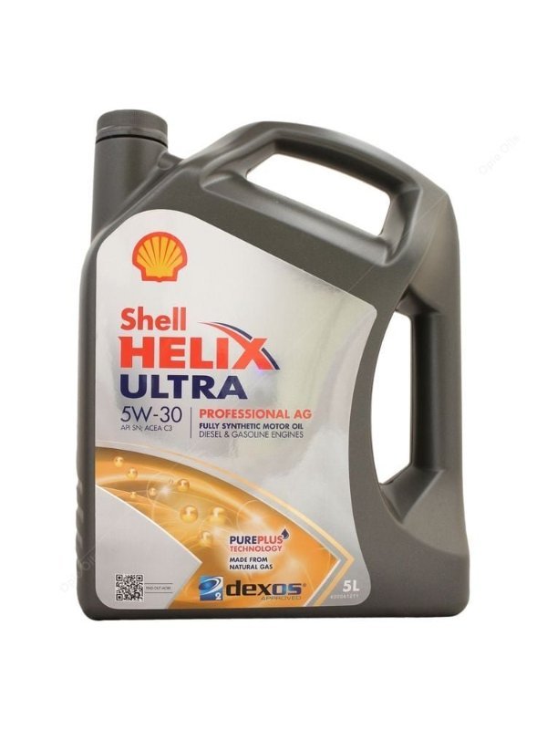 123829-1-600x800-1.jpg Shell Helix Ultra Pro AG 5W-30 - 5 Litre Motor Yağı 2025 üretim - Görsel 1