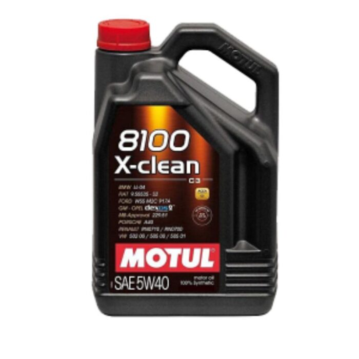 Motul 8100 X-Clean 5W-40 4 Litre Motor Yağı - Görsel 1