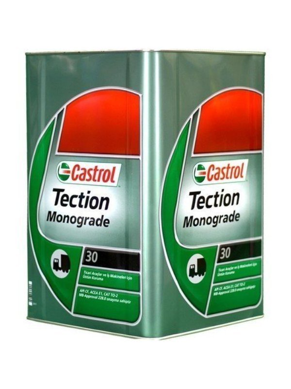 castrol30-600x800-1.jpg Castrol Tection Monograde 30 - 16 kg Motor Yağı - Görsel 1