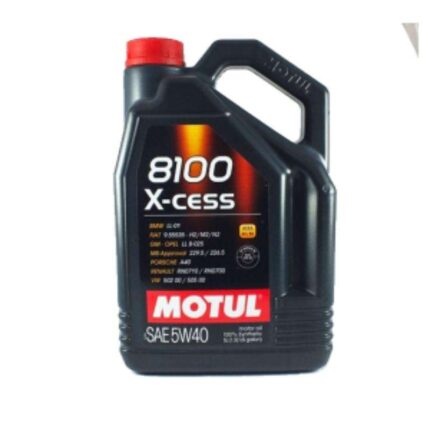 Motul 8100 X-cess 5W-40 – 5 Litre Motor Yağı