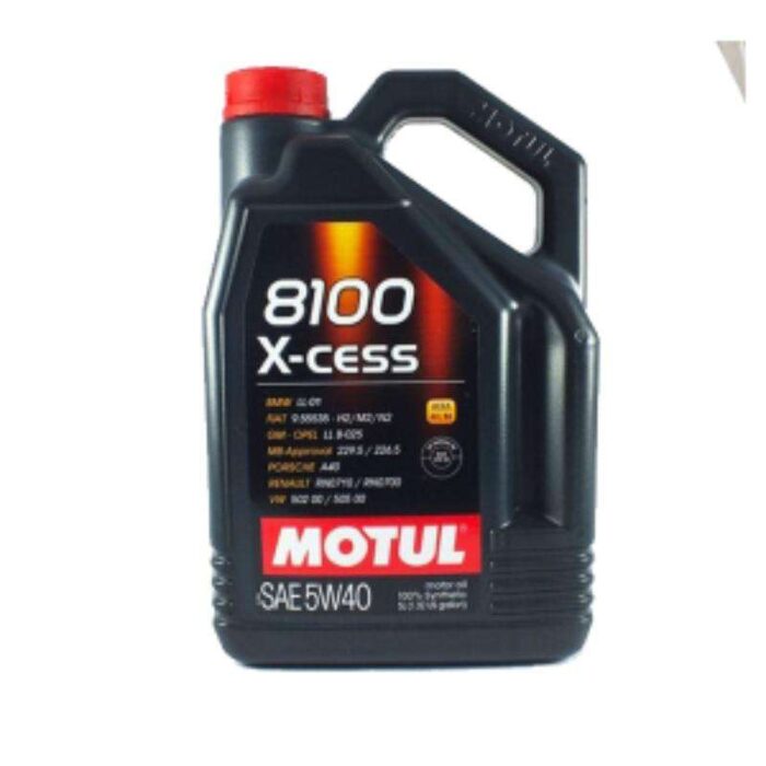 Motul 8100 X-cess 5W-40 – 5 Litre Motor Yağı - Görsel 1