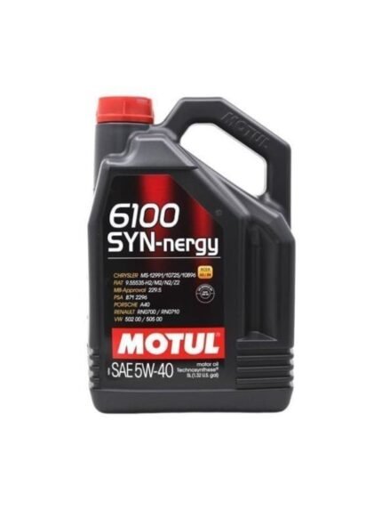 Motul 6100 Synergie 5W-40 - 5 Litre Motor Yağı