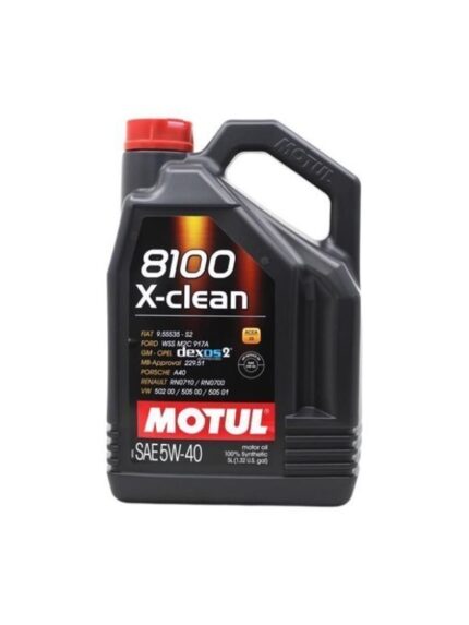 Motul 8100 X-Clean 5W-40 - 5 Litre Motor Yağı