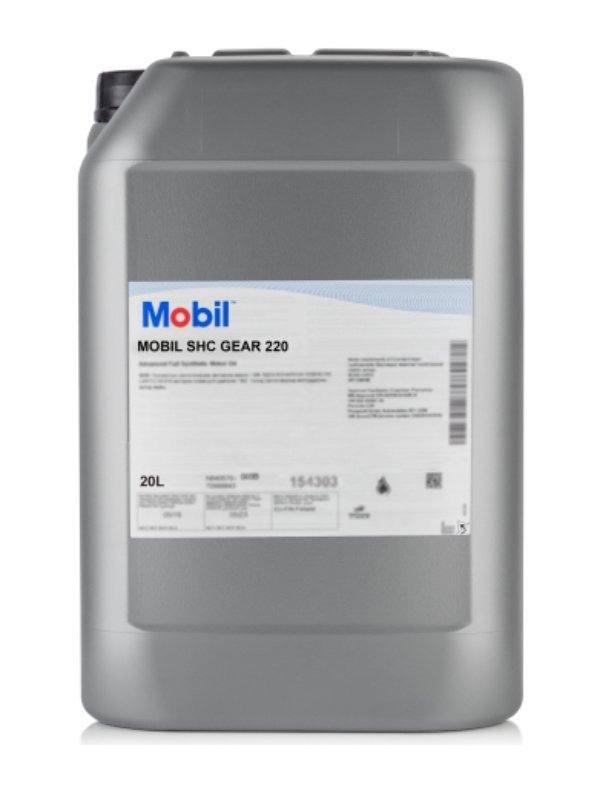 shc-gear-220-600x800-1.jpg Mobil SHC Gear 220 - 20 Litre Şanzıman Yağı - Görsel 1