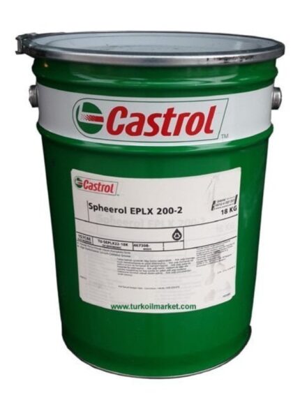 Castrol Spheerol EPLX 200-2 - 18 Kg Gres Yağı