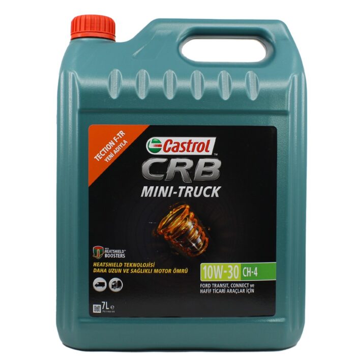 Castrol CRB Mini-Truck 10W30 CH-4 7 Lt Sentetik Motor Yağı - Görsel 1