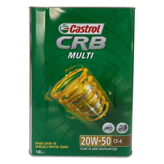 castrol-crb-multi-20w50-16-kg-1.jpg Castrol CRB Multi 20W50 16 Lt Motor Yağı - Görsel 1