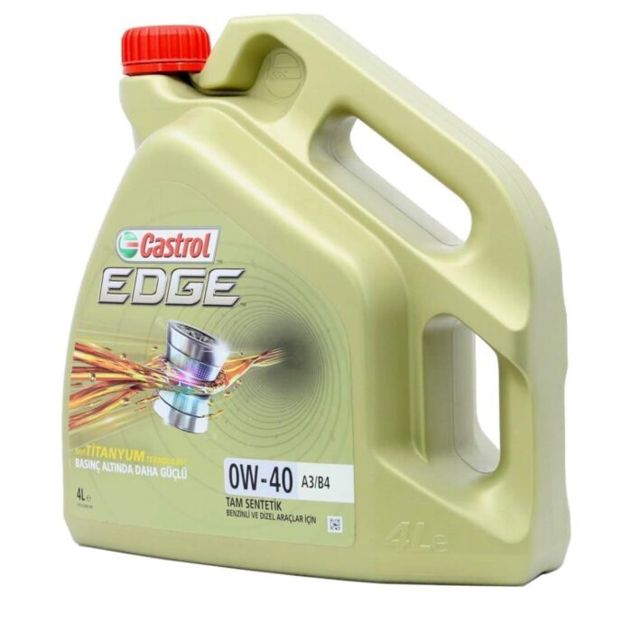Castrol Edge 0W40 4 Lt Tam Sentetik Motor Yağı - Görsel 2