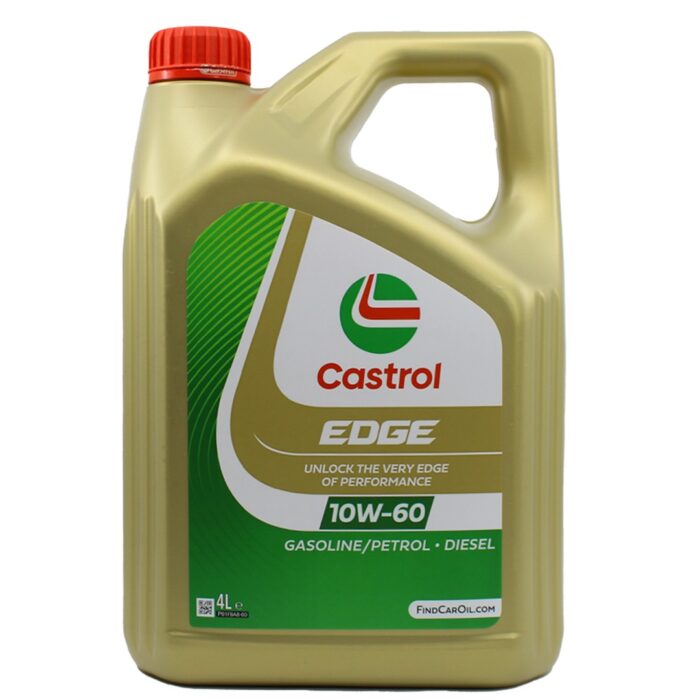 Castrol Edge 10W60 4 Lt Tam Sentetik Motor Yağı - Görsel 1