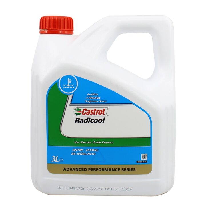 Castrol Radicool Konsantre Antifriz 3 Lt Mavi Antifriz - Görsel 1