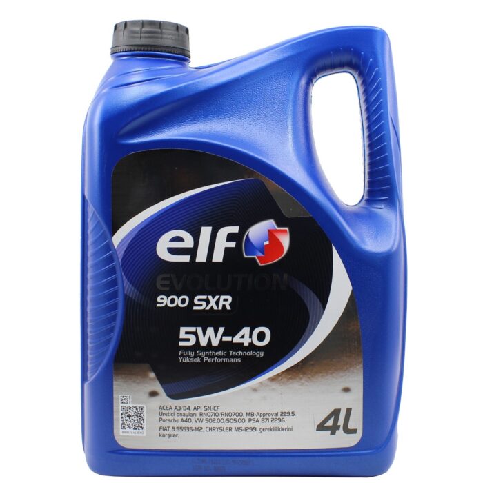elf-evolution-900sxr-5w40-4lt.jpg Elf Evolution 900 SXR 5W-40 4 Lt Sentetik Motor Yağı - Görsel 1