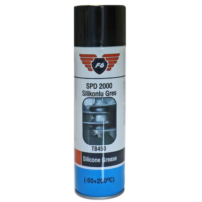 F6 SPD 2000 Silikonlu Gres 500 ML Sıvı Gres - Görsel 1