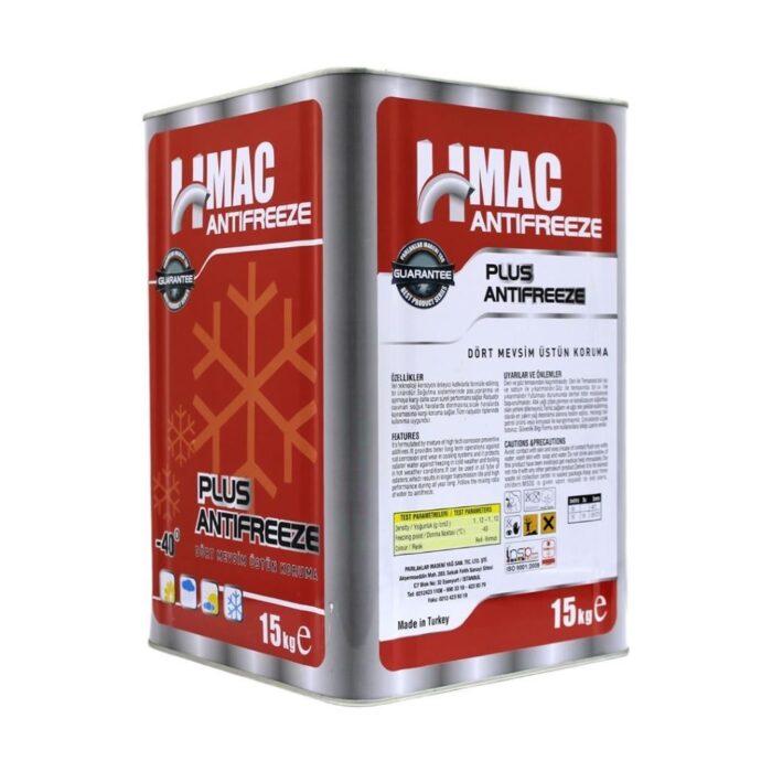 H-Mac Organik Kırmızı Antifriz 15 Kg -40 Derece - Görsel 2