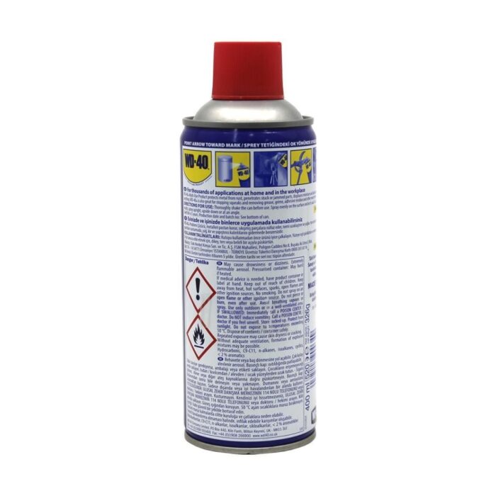 WD-40 Çok Amaçlı Pas Sökücü ve Yağlayıcı Sprey 200 ML - Görsel 2