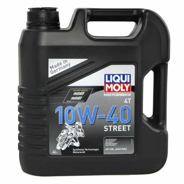 image_1080-1088.jpg Liqui Moly 10W-40 4T Street 4 Lt Motosiklet Motor Yağı (1243) - Görsel 1