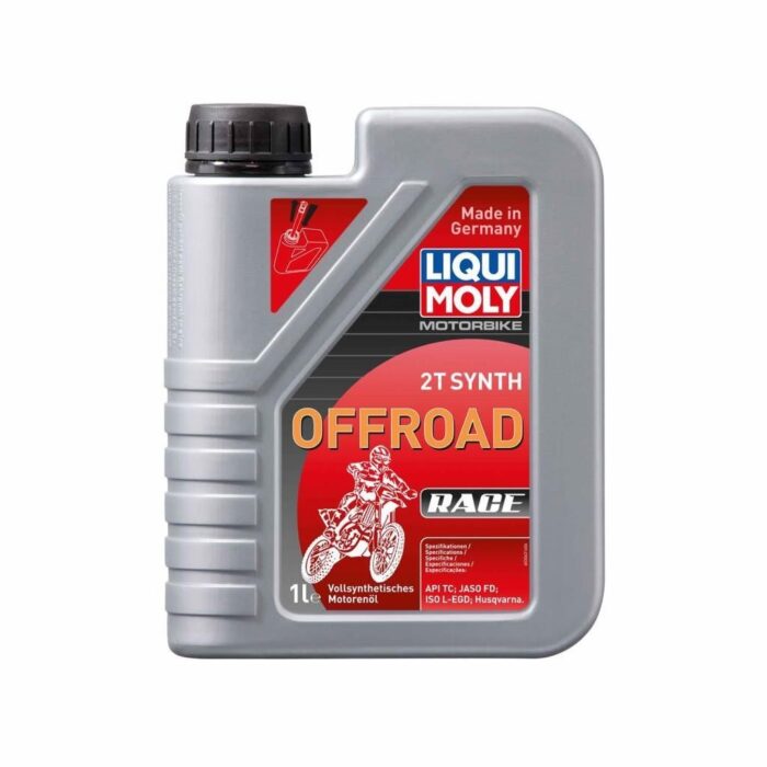 Liqui Moly 2T OffRoad Race 1 Lt Tam Sentetik Motor Yağı (3063) - Görsel 1