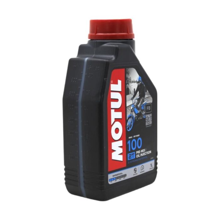 Motul 100 2T 1 Lt 2 Zamanlı Motosiklet Yağı - Görsel 3
