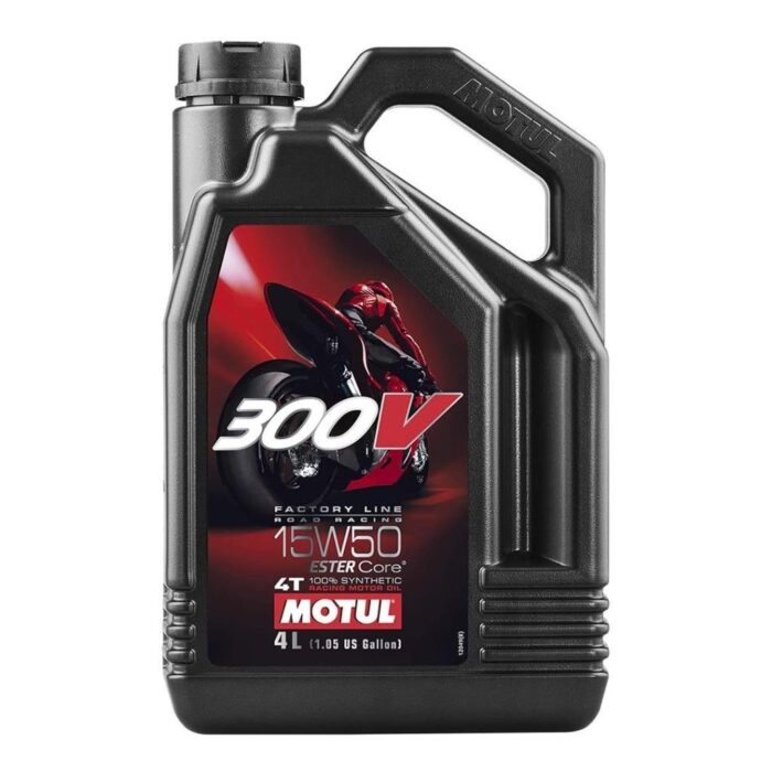 Motul 300V FL 15W50 4T 4 Lt Motosiklet Yağı - Görsel 1