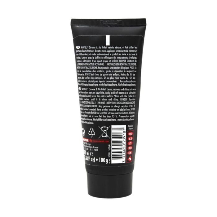 Motul E6 Chrome & Alu Polish 100 Ml Krom Parlatıcı - Görsel 2
