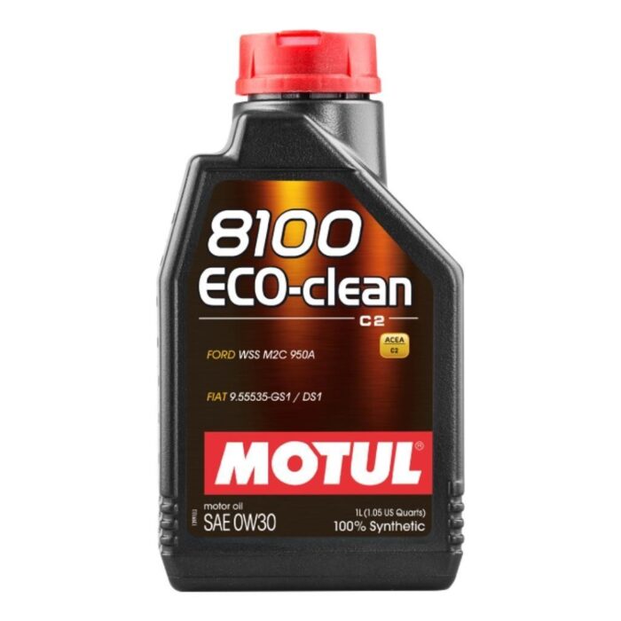 Motul 8100 Eco-Clean 0W30 1 Lt Tam Sentetik Motor Yağı - Görsel 1