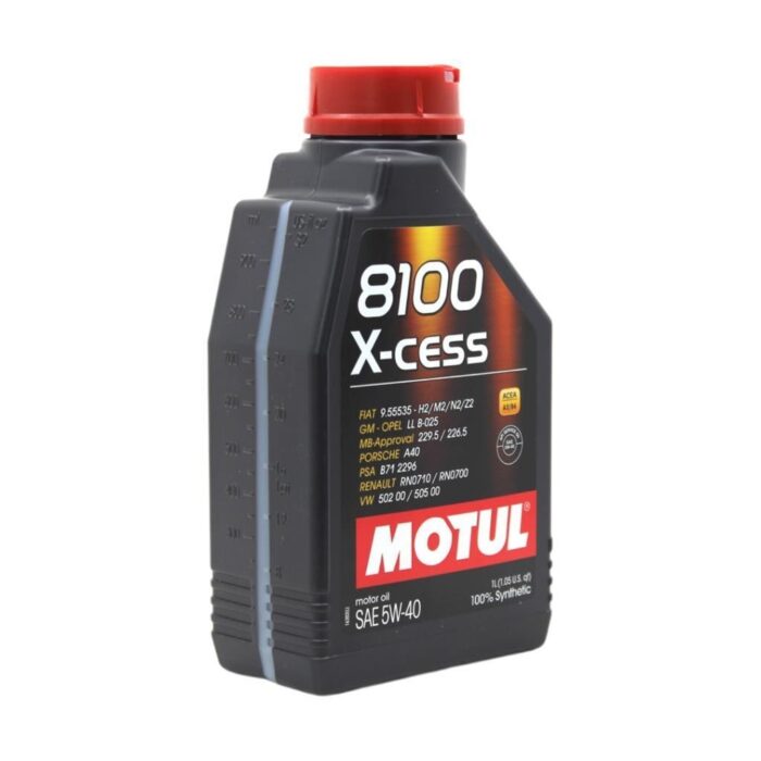 Motul 8100 X-Cess 5W40 1 Lt Tam Sentetik Motor Yağı - Görsel 3