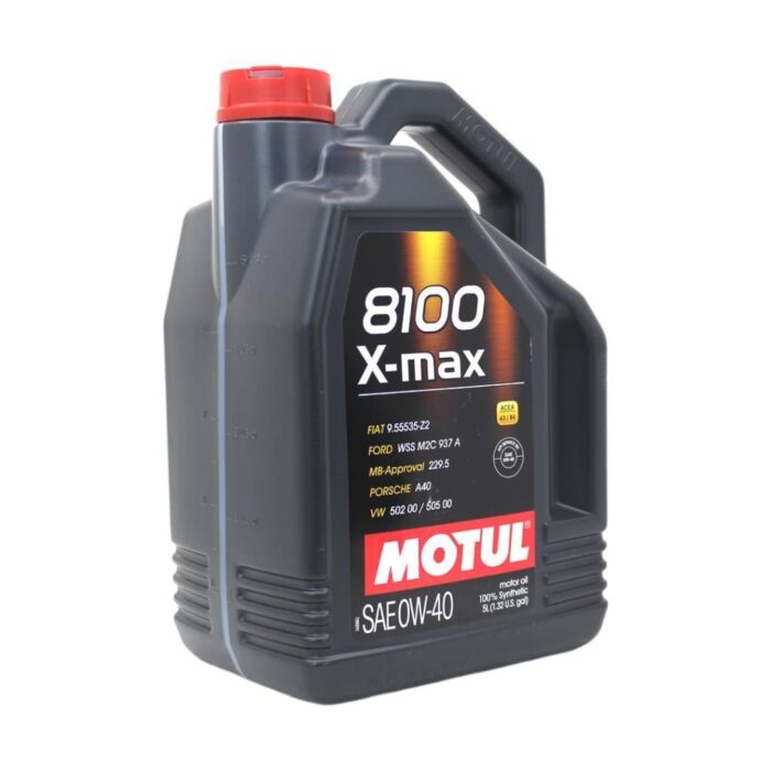 Motul 8100 X-Max 0W40 5 Lt Tam Sentetik Motor Yağı - Görsel 3