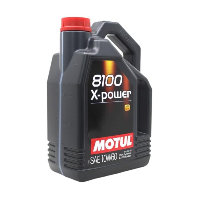 Motul 8100 X-Power 10W60 4 Lt Tam Sentetik Motor Yağı - Görsel 3