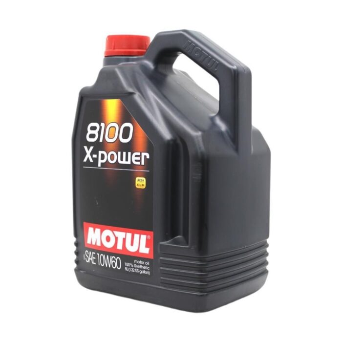 Motul 8100 X-Power 10W60 5 Lt Tam Sentetik Motor Yağı - Görsel 2