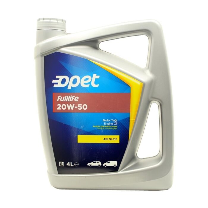 Opet Fulllife 20W-50 4 Lt Motor Yağı - Görsel 1