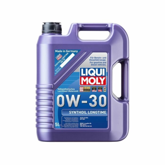 Liqui Moly Synthoil Longtime 0W-30 Motor Yağı 5 Lt (8977) - Görsel 1