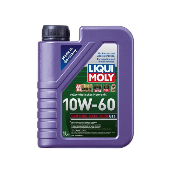 Liqui Moly Synthoil Race Tech GT1 10W-60 Motor Yağı 1 Lt (8908) - Görsel 1
