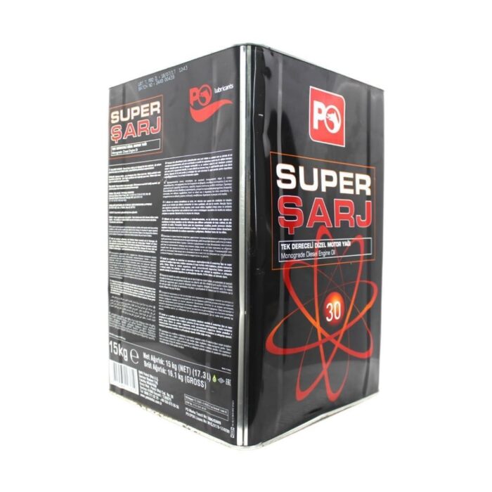 Petrol Ofisi Süperşarj Sae 30 15 Kg Tek Dereceli Motor Yağı - Görsel 2