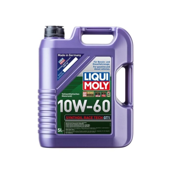 Liqui Moly Synthoil Race Tech GT1 10W-60 Motor Yağı 5 Lt (8909) - Görsel 1