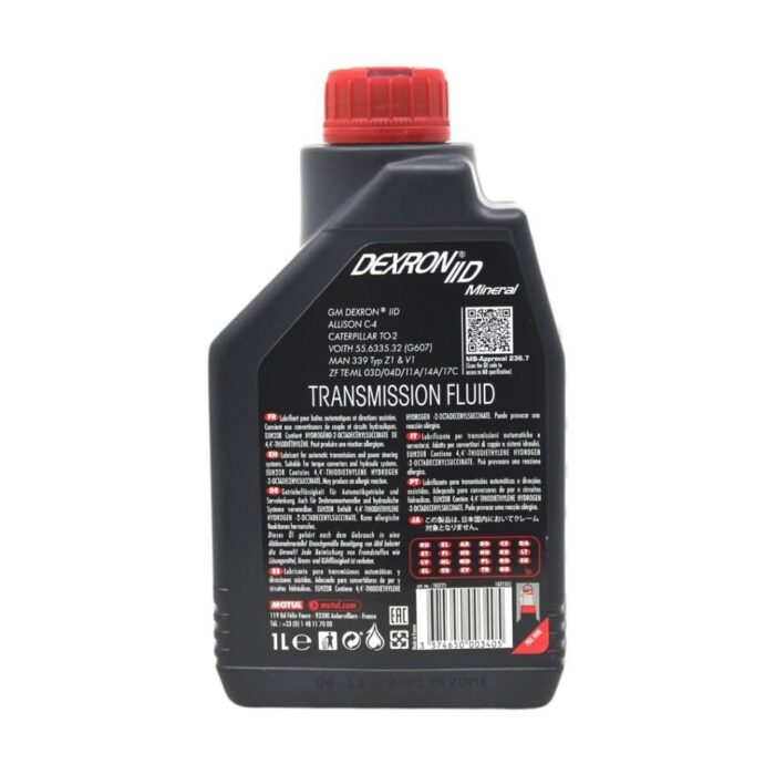 Motul Dexron IID 1 Lt Otomatik Şanzıman Yağı - Görsel 4