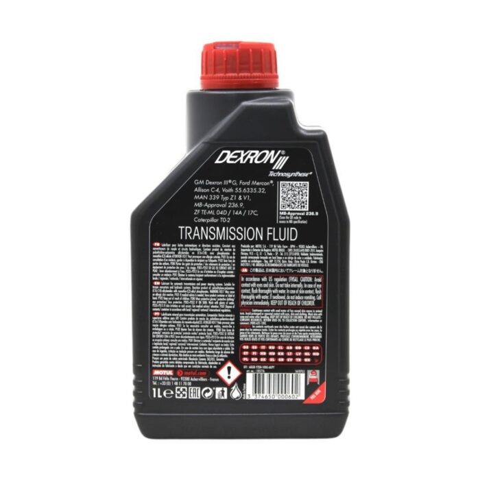 Motul Dexron III 1 Lt Otomatik Şanzıman Yağı - Görsel 4