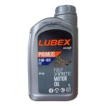 Lubex Primus EC 5W40 1 Lt Tam Sentetik Motor Yağı