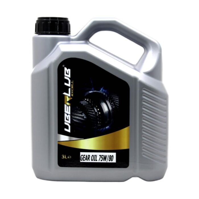 image_1080-511.jpg Uberlub Excell Gear 75W80 3 Lt Şanzıman Yağı - Görsel 1