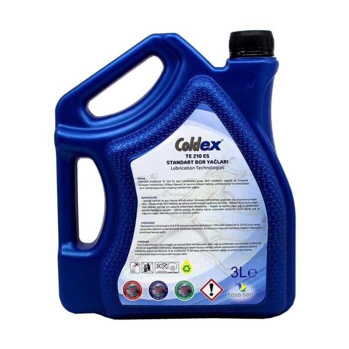 Eurolub Coldex TE 210 ES 3 Lt Mineral Bor Yağı - Görsel 3