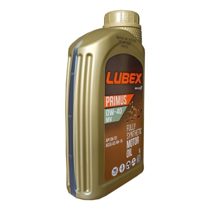 Lubex Primus MV 0W40 1 Lt Tam Sentetik Motor Yağı - Görsel 3