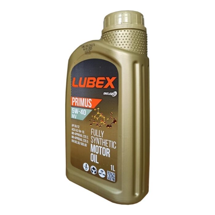 Lubex Primus MV 5W40 1 Lt Tam Sentetik Motor Yağı - Görsel 3