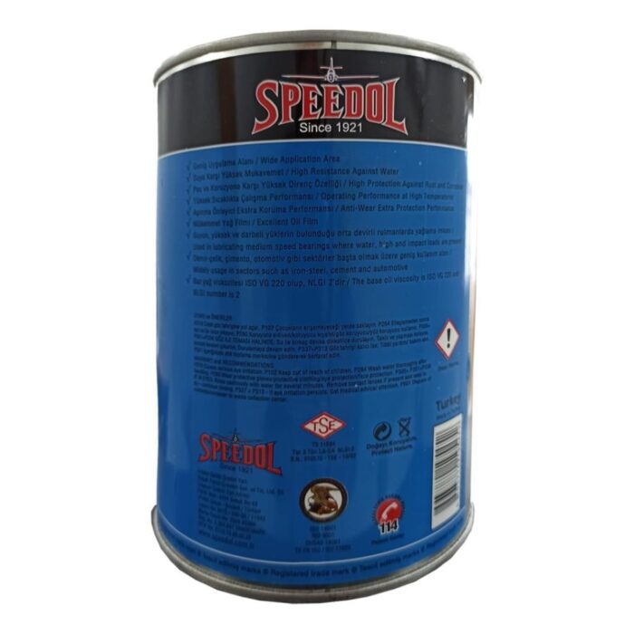 Speedol Lityum Kompleks Gres 1 Kg Mavi Isıya Dayanıklı Gres - Görsel 3