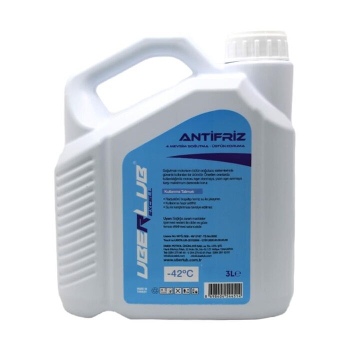 Uberlub Excell Antifriz 3 Lt Yeşil Antifiriz - Görsel 3