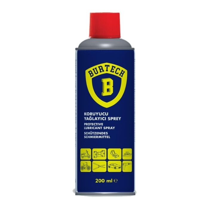 Burtech B40 Çok Amaçlı Yağlayıcı Sprey 200 Ml - Görsel 1