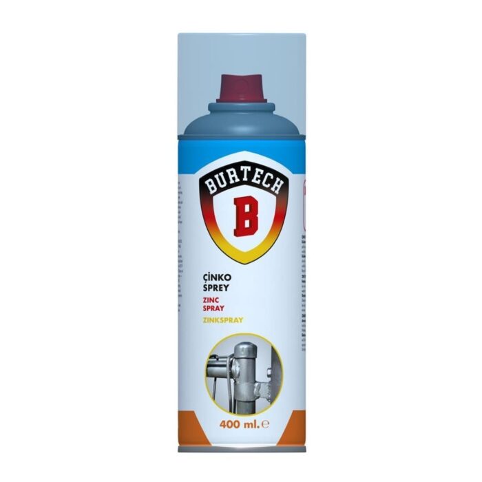 Burtech Çinko Sprey 400 Ml Galvaniz Koruyucu - Görsel 1