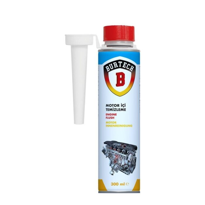 Burtech Motor İçi Temizleyici 300 Ml Engine Flush - Görsel 1