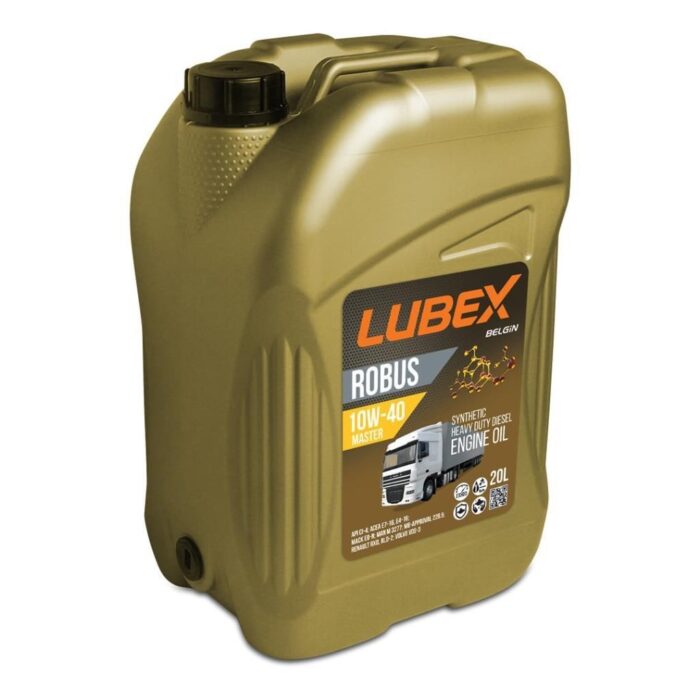 Lubex Robus Master 10W40 20 Lt Tam Sentetik Motor Yağı - Görsel 1