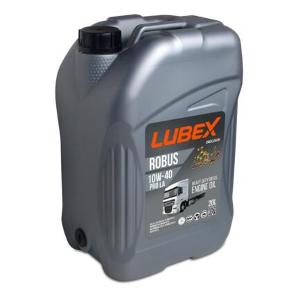 Lubex Robus Pro LA 10W40 20 Lt Tam Sentetik Partiküllü Motor Yağı