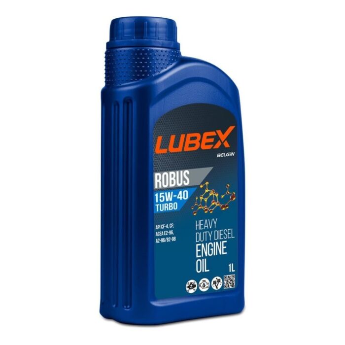 Lubex Robus Turbo 15W40 1 Lt Mineral Motor Yağı - Görsel 1