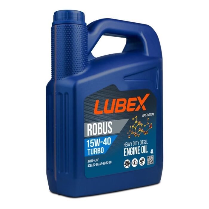 Lubex Robus Turbo 15W40 4 Lt Mineral Motor Yağı - Görsel 1