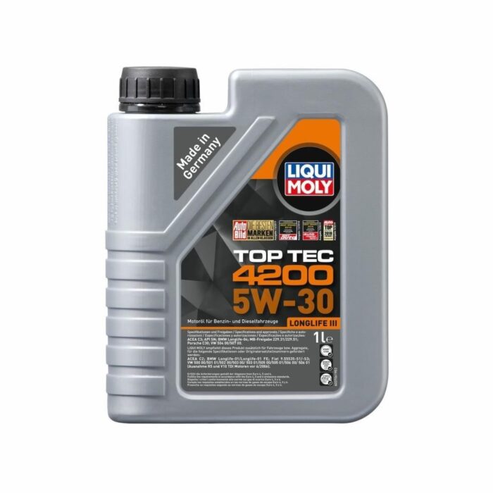 Liqui Moly Top Tec 4200 5W30 Tam Sentetik Motor Yağı 1 Lt (8972) - Görsel 1